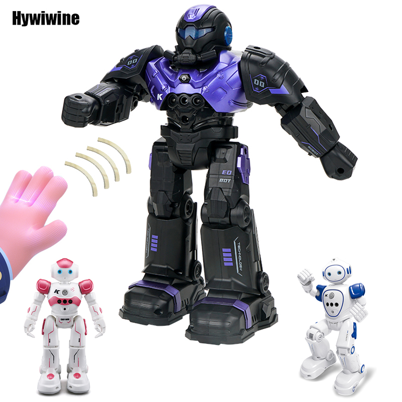 Science Project Robot - Rc ロボット子供のリモコン機械式ジェスチャー制御おもちゃベクトル科学教育電気セットギフトおもちゃ子供男の子