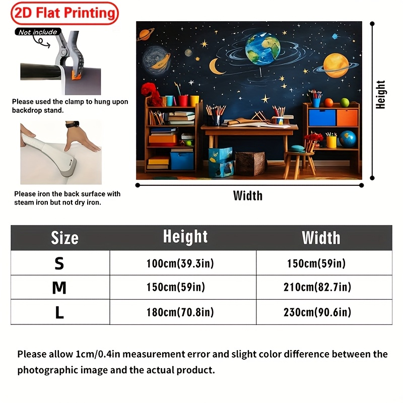 天文学教室壁画キャンバス装飾 子供の保育室用 科学教育ウォー - Science Nursery のレビューと価格