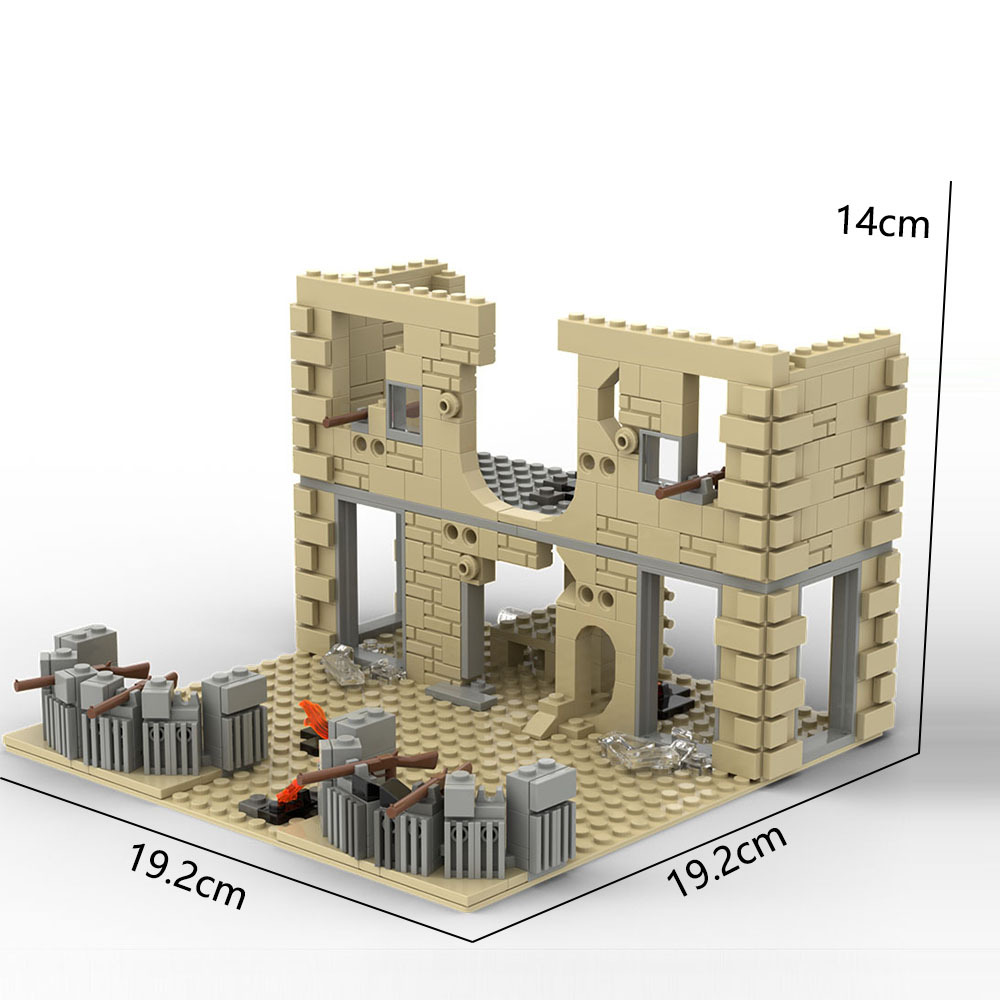 WW2 軍事ビルディングブロック戦場ブロックハウスアクセサリ - Science Olympiad のレビューと価格