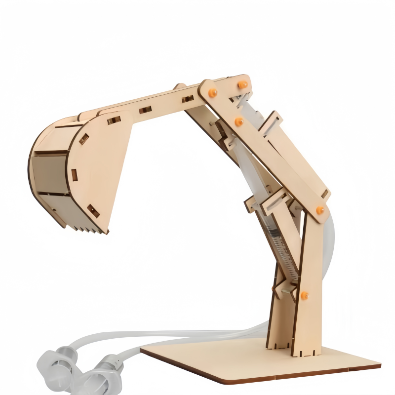 DIY 油圧ショベルモデル子供テクノロジー科学おもちゃ実験ツ - Science Project Diy のレビューと価格