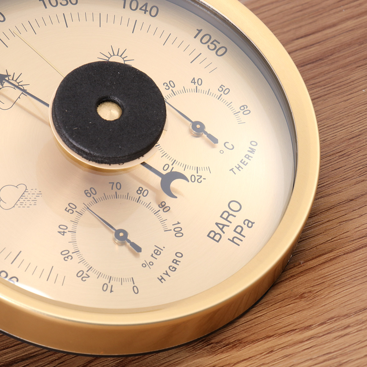 3in1のクラシック気象観測ステーション。気圧計、温度計、湿 - Barometer Analog Classic のレビューと価格