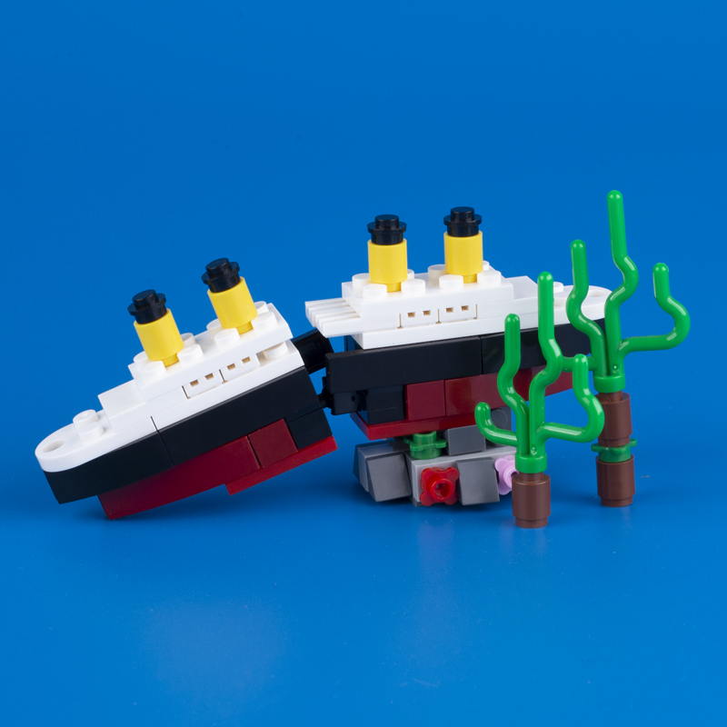 子供のためのmoc-三方船ビルディングブロック,子供のおもち - Science Olympiad のレビューと価格