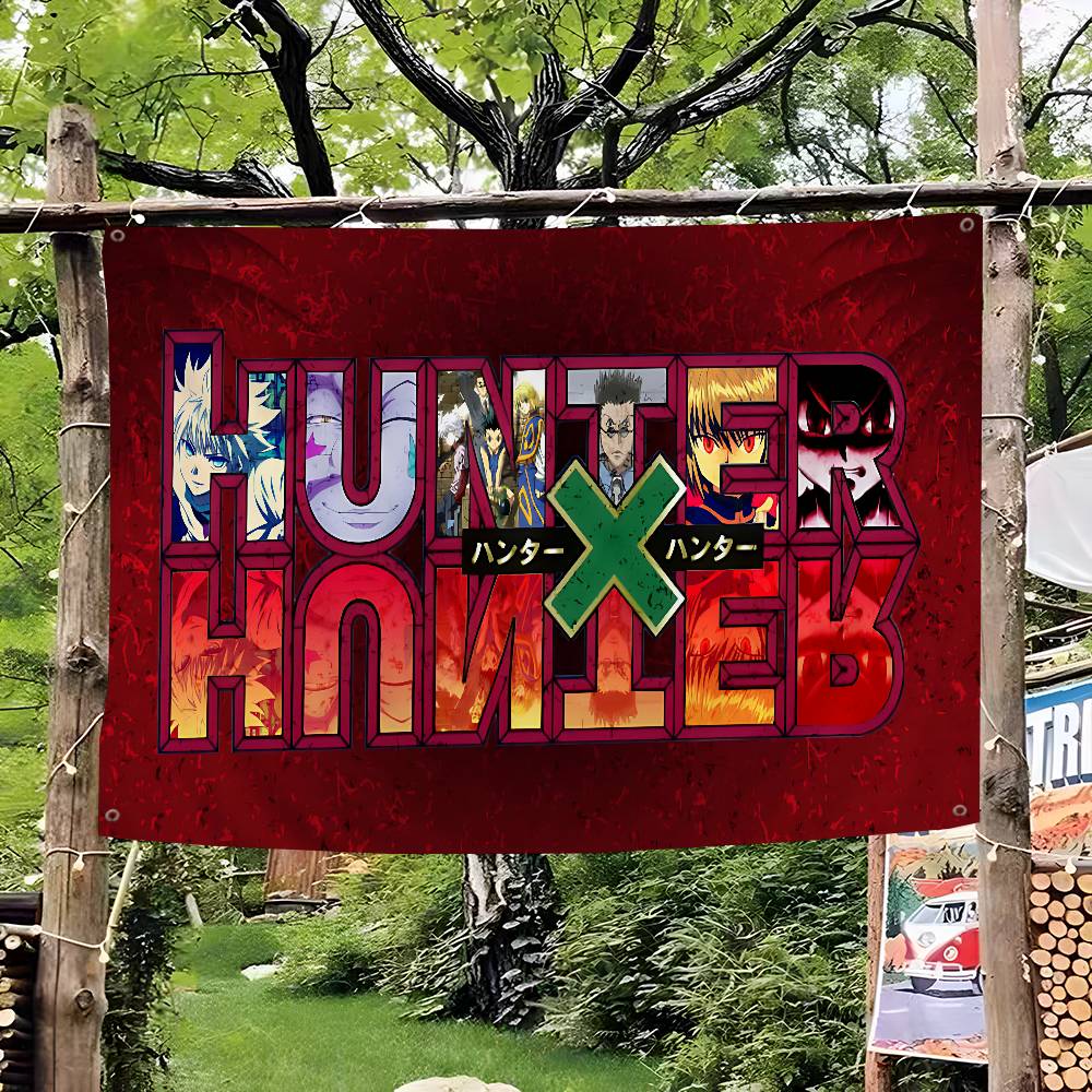 ファンタジーコミック「ハンター×ハンター」プリント大型旗アー - Science Hunter のレビューと価格