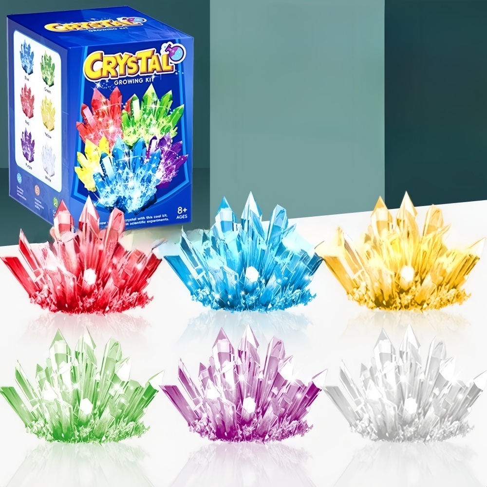 1G-クリスタル成長モデル、科学キット、様々な色のクリスタル - Crystal Growing Kit のレビューと価格