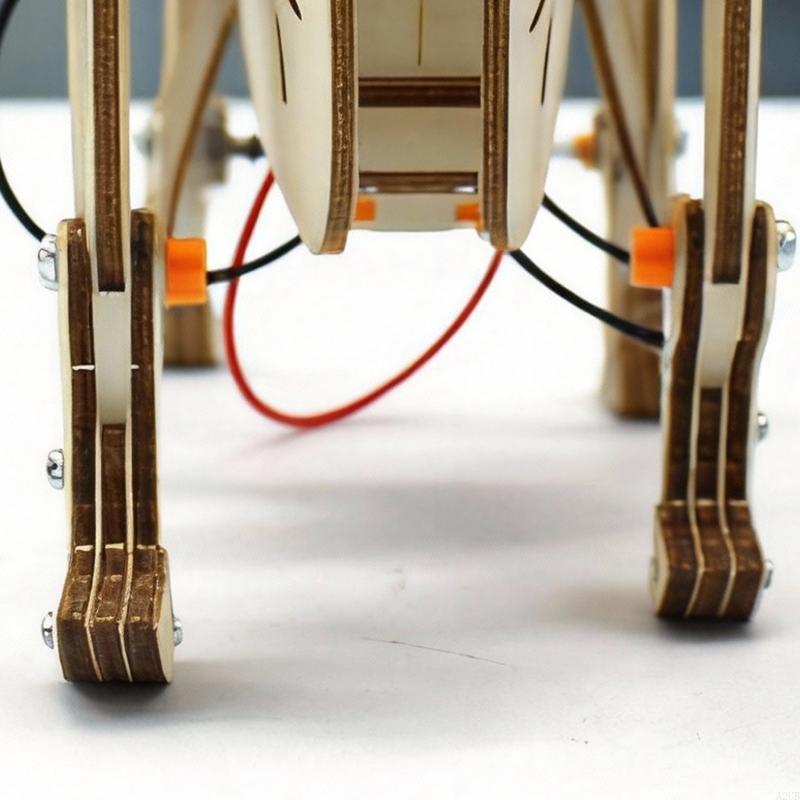 木製機械ロボット牛科学プロジェクト組立キット子供のための教育 - Science Project Robot のレビューと価格