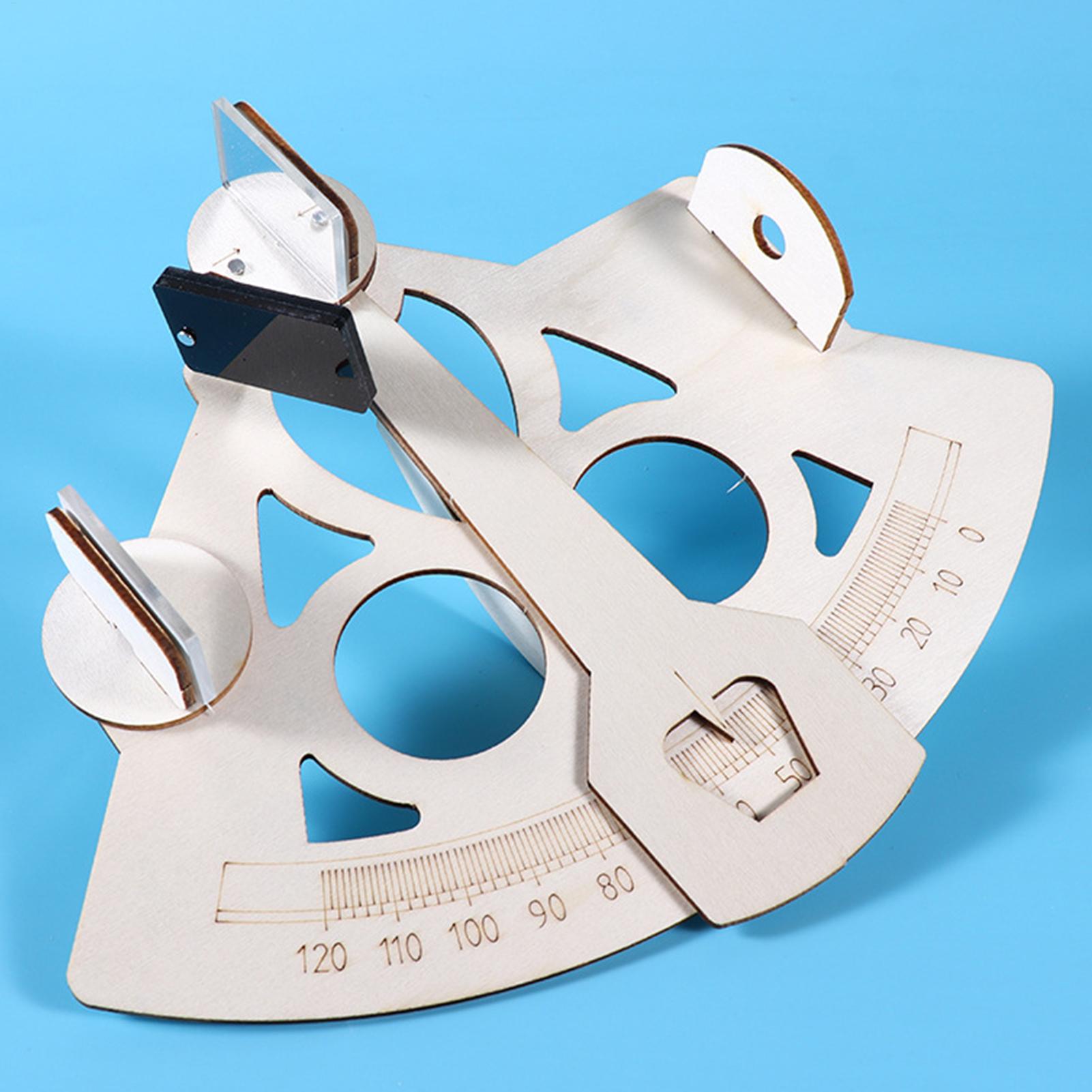 木製 DIY セーラーセクスタンツモデル航海ツール科学キット - Science Project Kit のレビューと価格