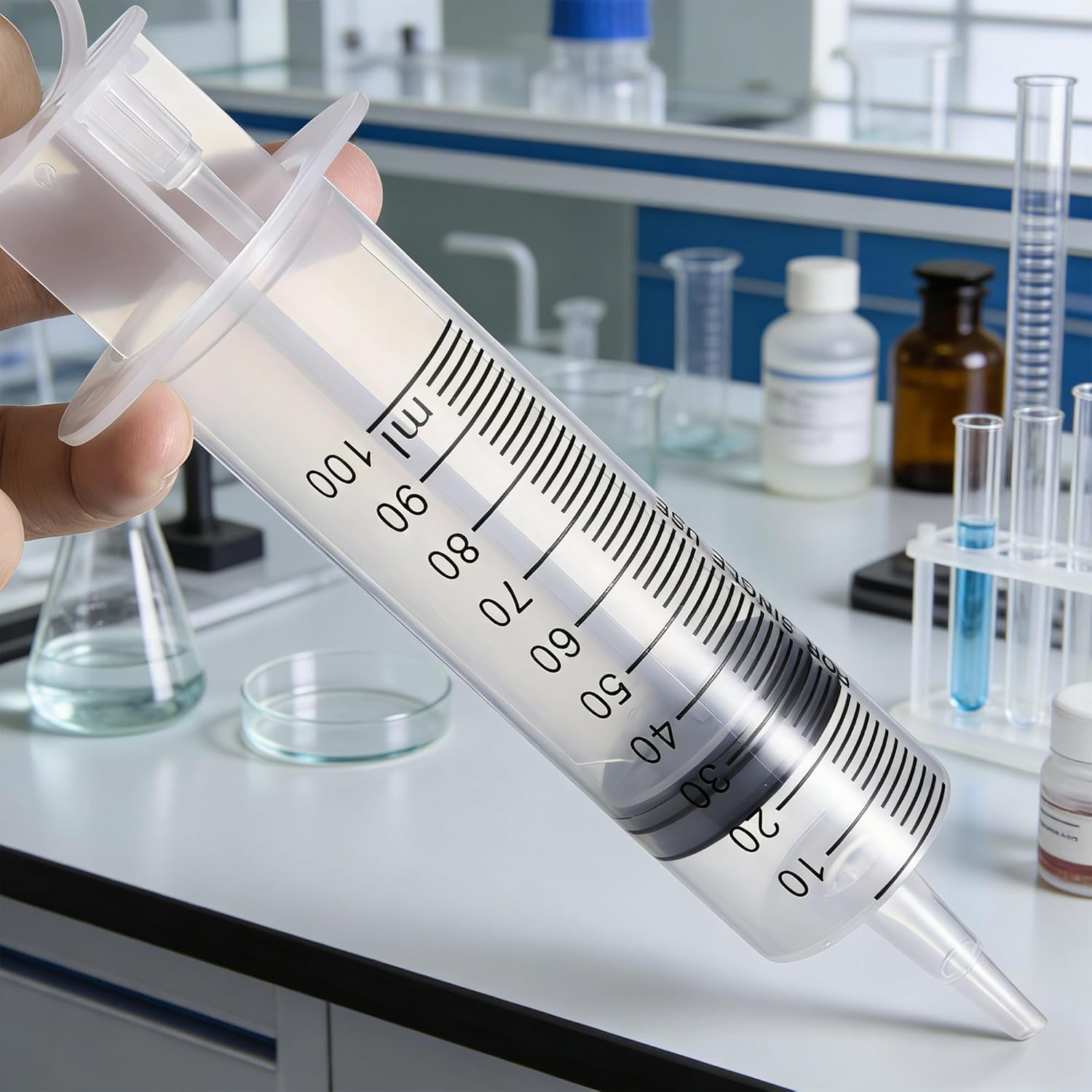 3パック入り大型注射器（100ml）、プラスチック製園芸・工 - Science And Invention のレビューと価格