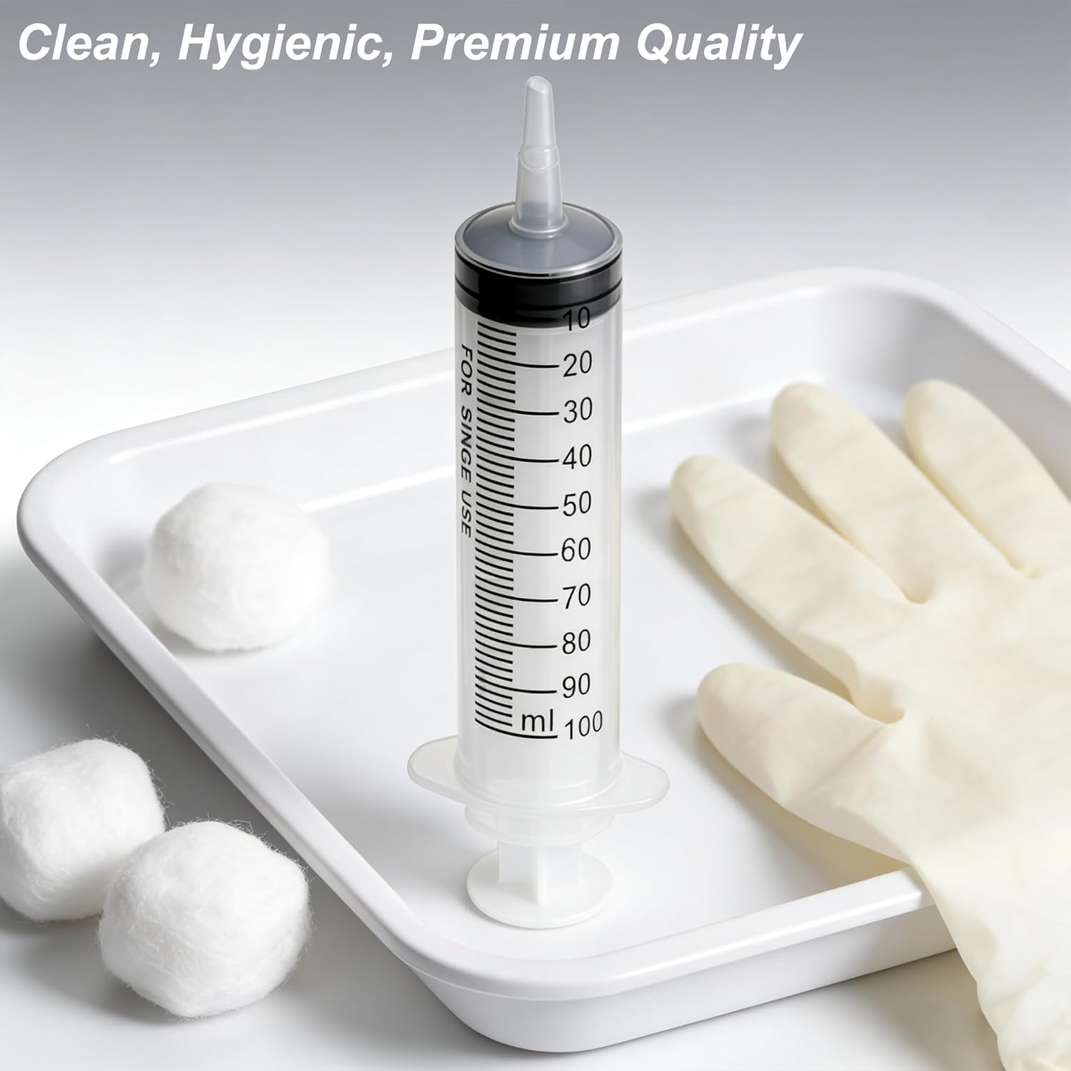 3パック入り大型注射器（100ml）、プラスチック製園芸・工 - Science And Invention のレビューと価格