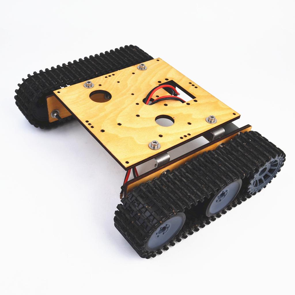 ロボット戦車用シャーシ、合金製クローラー、自作科学プロジェク - Science Project Robot のレビューと価格